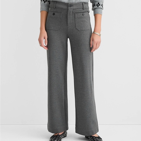 NWT LOFT The Palmer Wide Leg Trousers - Picture 11 of 12